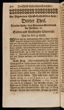 302-311, 57. Von der Liebe zu Gott