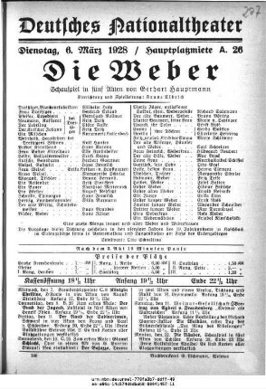 Die Weber