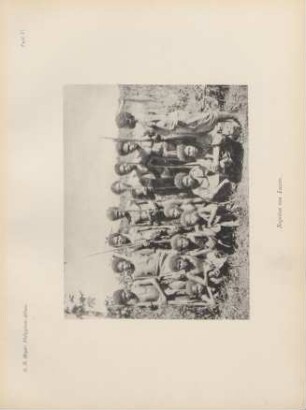 Tafel V. Negritos von Luzon