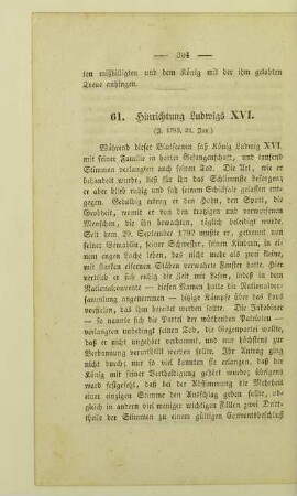 61. Hinrichtung Ludwigs XVI. (J. 1793. 21. Jan.)