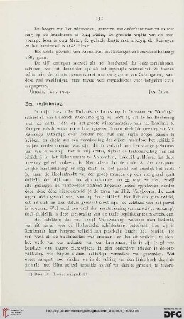 Een verbetering