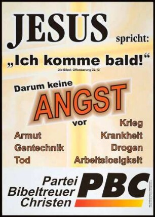PBC, Europawahl 1999