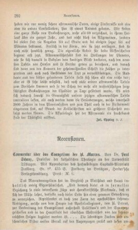 292-319 Rezensionen
