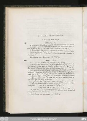 Persische Handschriften