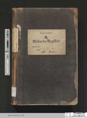 Geburtsregister Stadt Frankfurt (Oder) 1901, Urkunde 1-500