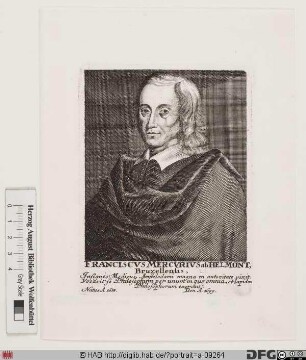 Bildnis Frans Mercurius van Helmont