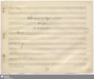 Preludes and Fugues - D.Mus.15350-ZZ-516 : org : b