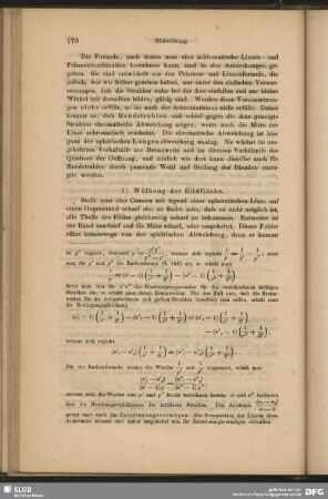 3) Wölbung der Bildfläche