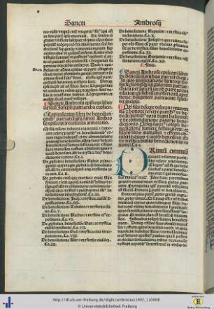 XIV. De Benedictionibus patriarcharum.