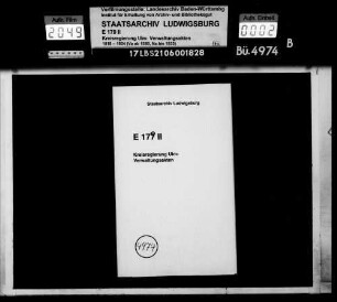 Gemeinderechtsverhältnisse in Drackenstein, Gosbach, Großsüßen, Hausen, Hofstett-Emerbuch, Hohenstadt, Kuchen und Mühlhausen