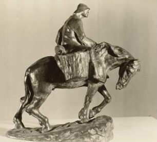 Fischer auf Pferd (Crevettenfischer aus Nieuport)