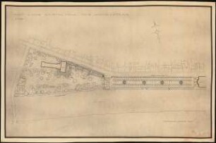 Kurgarten, Bad Ems: Lageplan mit Gartenplan des Kurgartens 1:500