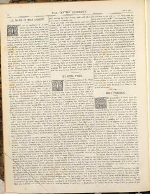 Textile recorder : the world's leading textile authority. 3 = No. 25/36. 1885/86