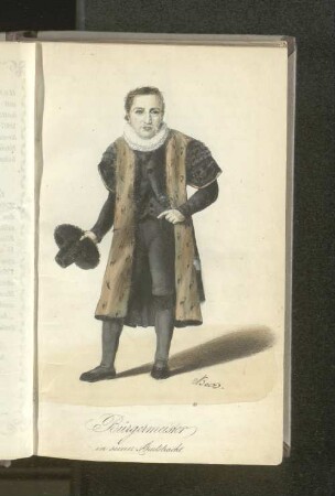 Bürgermeister in seiner Amtstracht