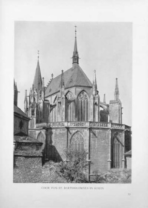 Chor von St. Bartholomäus in Kolin