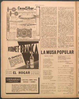 La musa popular