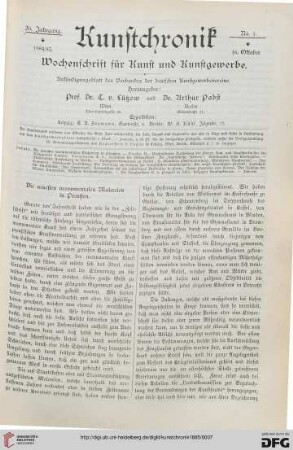 Heft 1 (16. Oktober 1884)