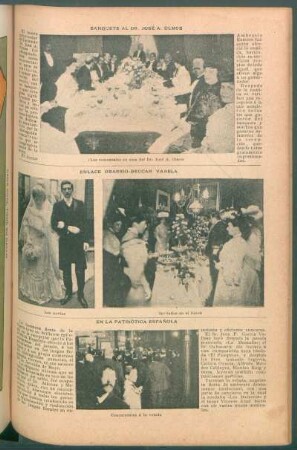 Banquete al dr. José A. Olmos