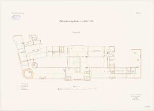 Polizeidienstgebäude, Köln: Grundriss DG 1:150
