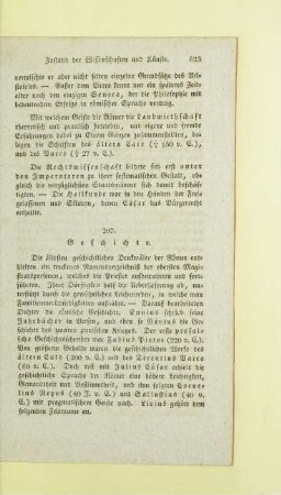 207. Geschichte