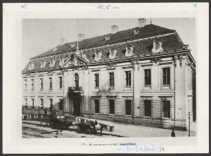 Ansichtskarte „Kammergericht um 1880“, Lindenstraße