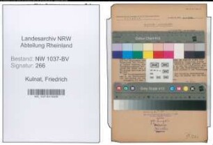 Entnazifizierung Friedrich Kulnat , geb. 10.05.1892 (Handelsvertreter)