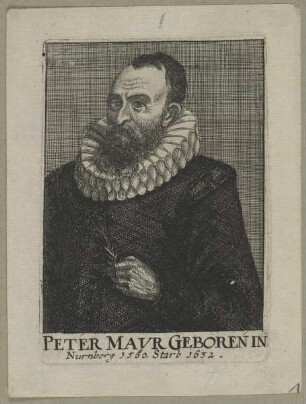 Bildnis des Peter Mayr