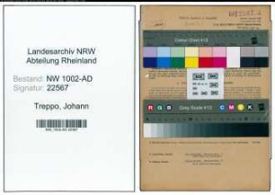 Entnazifizierung Johann Treppo, geb. 19.03.1907 (Buchhalter)