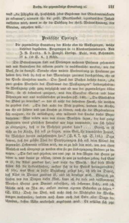 141-149 Praktische Theologie