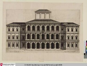 [Ansicht des Palazzo Barberini]
