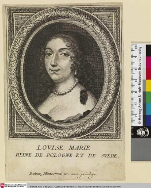 Louise Marie Reine De Pologne Et De Svede