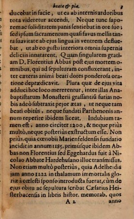 Westphalia Sancta, Beata Et Pia, Sive Vitae Eorum. Qui sua sanctitate et piis exemplis Westphaliam illustrarunt., Pars Prima. Complectens eorum vitas, qui certo aut verisimiliter Natione Westphali reperiuntur cum titulo Sancti aut Beati