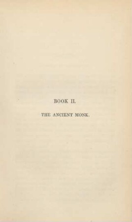 Book II. The Ancient Monk