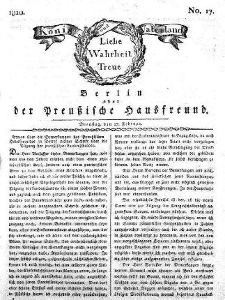 Nr. 17., 27. Februar 1810
