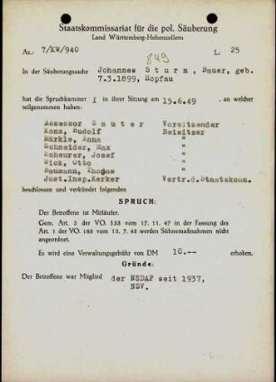 Sturm, Johannes