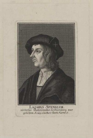 Bildnis des Lazarus Spengler