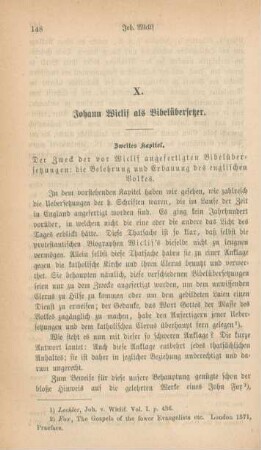 148-170 Johann Wiclif als Bibelübersetzer : Fortsetzung