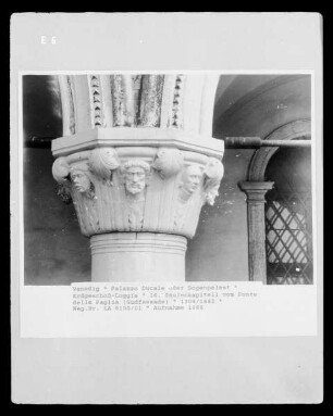 16. Säulenkapitell vom Ponte della Paglia