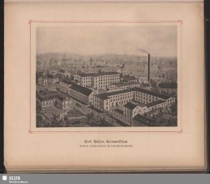 Carl Köhler, Crimmitschau Fabrik reinwollener Herrenkleiderstoffe