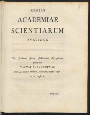 Regiae Academiae Scientiarum ...