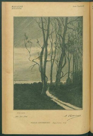 «Paisaje Sanisidrense» [Grabado] : (Agua fuerte). 1912