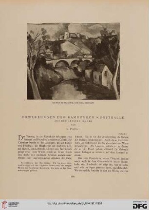 Erwerbungen der Hamburger Kunsthalle aus den letzten Jahren, [2]