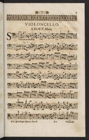 1-38, Violoncello.