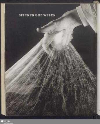 Spinnen und Weben