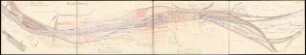 Viergleisiger Ausbau der Hauptbahn Berlin-Halle Schinkelwettbewerb 1914: Bahnhof Wittenberg: Lageplan 1:1000