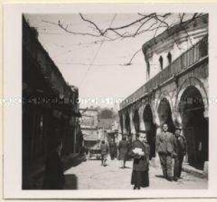 Istanbul, Straße beim Basar, Große Orientreise der Hapag, 05.04.1939