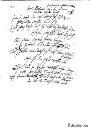 1282: Brief von Anna Louisa Karsch an Johann Friedrich Ludwig Borchmann