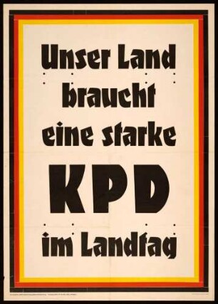 KPD, Landtagswahl 1956