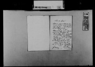Schreiben von Carl Mez, Freiburg, an August Lamey: Hoffen auf eine bessere Gesundheit Lameys.