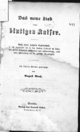 Band 5, 499 (Sammlung Friedlaender)